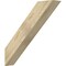 Ekena Millwork 6"W x 30"D x 30"H Traditional Rough Sawn Knee Brace, Douglas Fir BRC06X30X30TRA00RDF - alternate 1